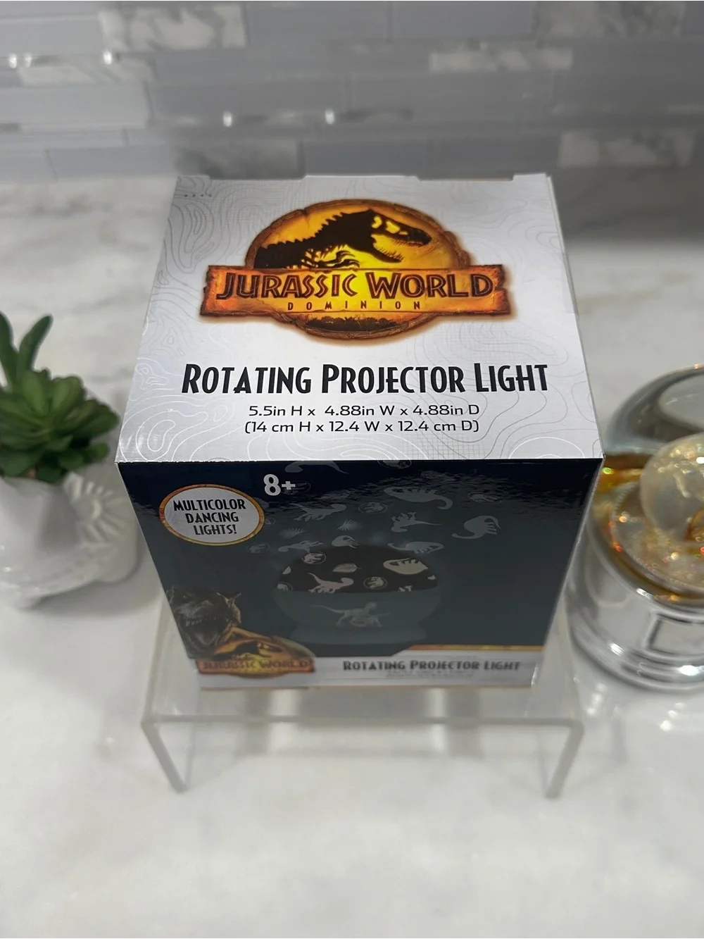Jurassic World Dominion Rotating Projector Light | Multicolor Dancing Lights